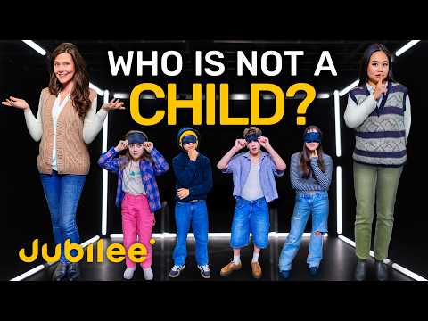 4 Kids vs 2 Secret Adults | Odd One Out