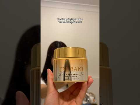 viral japanese hair mask #tsubaki #hairmask #japanesehaircare #shortsviral