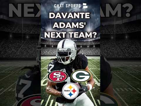 Where Will Davante Adams Play Next Season🤔 #nflfreeagency #nfl #shorts