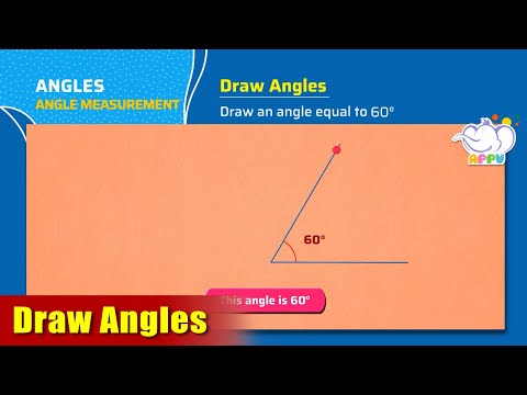 G4 - Module 35 - Exercise 2 - Draw Angles | Appu Series | Grade 4 Math Learning