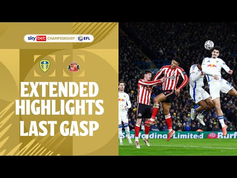 LATE DRAMA! | Leeds United v Sunderland extended highlights