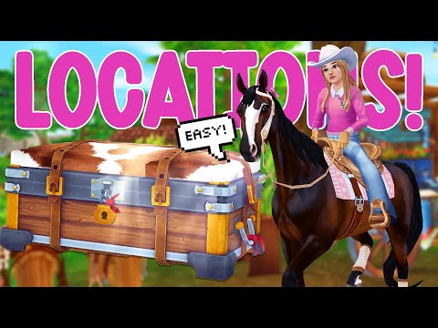 *UNDER 3 MINS* ALL RENEGADE CHEST LOCATIONS CAMP WESTERN!! STAR STABLE!!