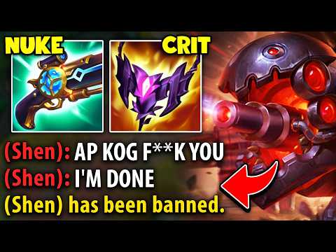 I made this Shen have a mental breakdown with AP Kog'Maw... (HE GOT BANNED)