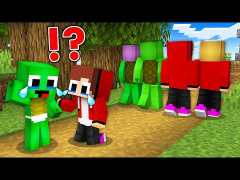 Why JJ and Mikey Parents LEAVE from their Poor Babies? Maizen Family Sad Story in Minecraft - Maizen