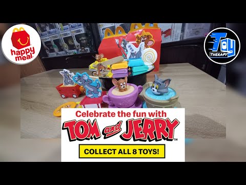 New Unboxing Tom and Jerry from the McDonalds Happy Meal.