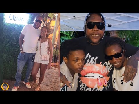 Vybz Kartel Touch Road With His Kids | Sadike New Banga Coming Soon | Hopscotch