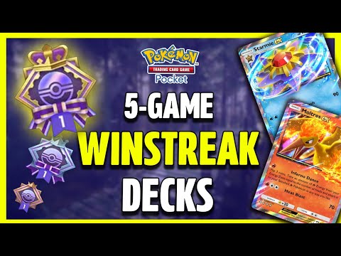 Do NOT do the event before trying out these decks! - Pokemon Pocket Winstreak Event