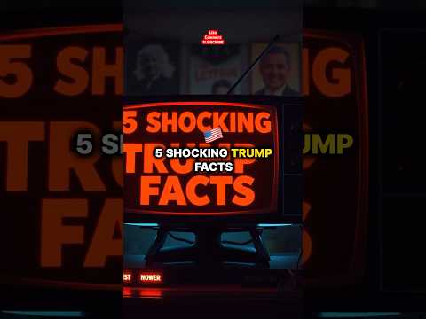 5 Shocking Trump Facts! #shorts #facts #trump