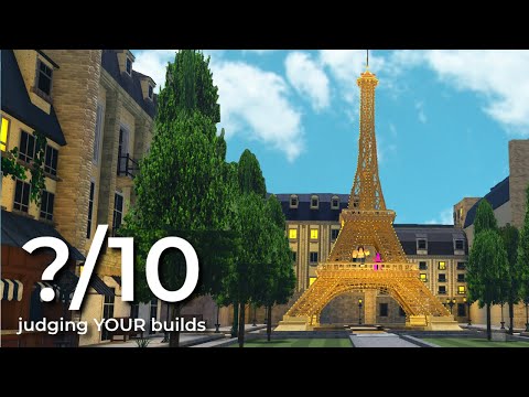 judging YOUR bloxburg builds... (12)