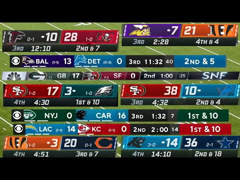 Comebacks That Fell Short In The 2021 NFL Season | Part 1