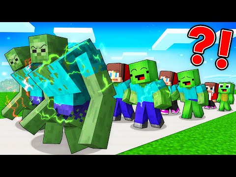 How Mikey and JJ Evolve Into Zombie Mutants in Minecraft (Maizen)