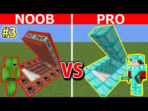 NOOB vs PRO Episode 3: 100% INVISIBLE Secret Base BUILD CHALLENGE