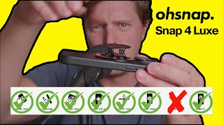 Ohsnap Snap 4 Luxe phone grip review