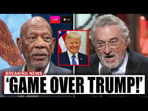 Morgan Freeman & Robert De Niro DESTROY Melania and Trump with ONE WORD