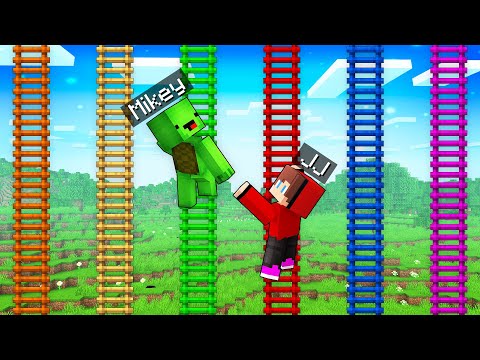 Mikey and JJ Found This Secret Ladders in Minecraft (Maizen)