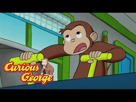 George's Railway Problem 🐵 Curious George 🐵 Kids Cartoon 🐵 Kids Movies