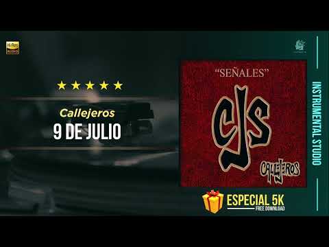 Callejeros - 9 de Julio 🎶 INSTRUMENTAL STUDIO (Filtrar IA)