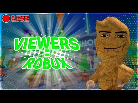 🔴 LIVE!!!!! DONATING ROBUX TO VIEWERS IN PLS DONATE! #roblox #plsdonate #freerobux