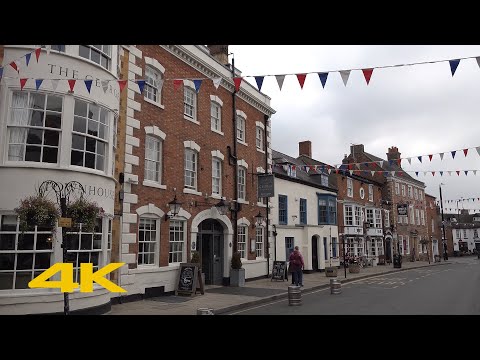 Shipston-on-Stour Walk: Town Centre【4K】