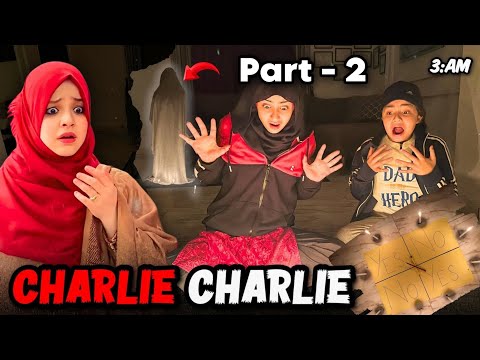 CHARLIE CHARLIE Game Challenge AT 3AM GONE WRONG 😨 Part -2 | Rida Naqqash