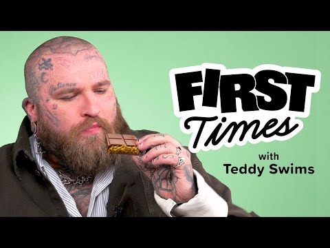 Teddy Swims Tries Viral Dubai Chocolate, Talks First Big Break | First Times