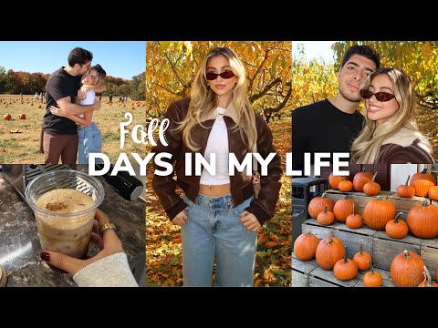 FALL DAYS IN MY LIFE ❥ pumpkin & apple picking,  donuts, & shopping