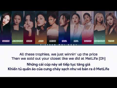 Vietsub | Mamushi Remix - Megan Thee Stallion ft. TWICE | Color Coded Lyrics Video