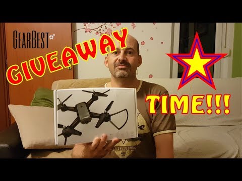 Giveaway - Selfie drone sponsored by gearbest.com