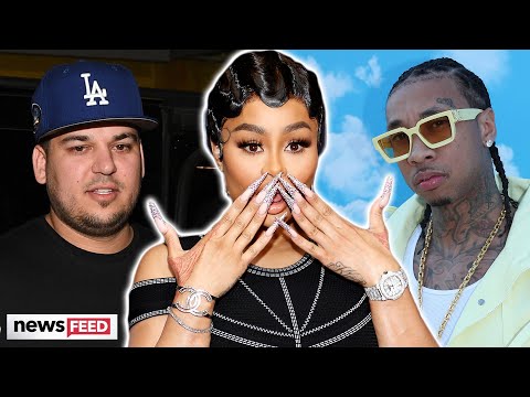 Rob Kardashian & Tyga CALL OUT Blac Chyna For Child Support Complaints?!