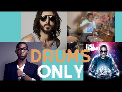 Written In The Stars - Tinie Tempah Feat Eric Turner Drums Only (Freestyle) HD