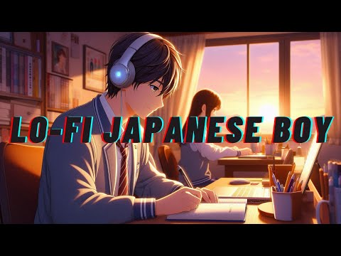 Focus on study with this playlist - Lo-fi hip-hop study session 📚 lofi japanese boy