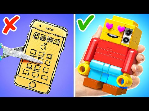 DIY Lego Phone Case 📱 🌈 *Best Lego Crafts You Should Try At Home*