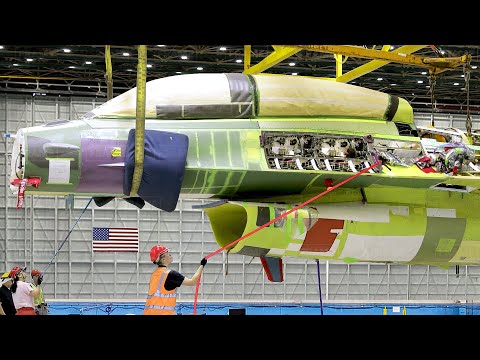 Inside Billion $ Factory Producing US Best Seller Fighter Jet