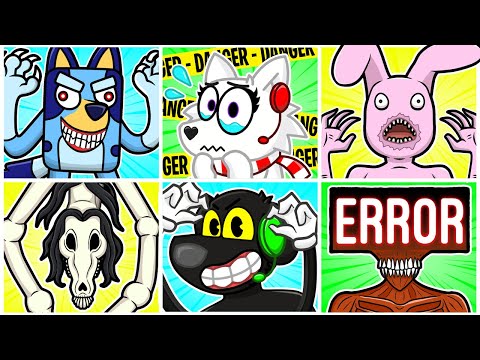 Unlocking ALL NEW TREVOR KILLERS in Roblox! Siren ERROR Head, Bluey's REVENGE & MORE!