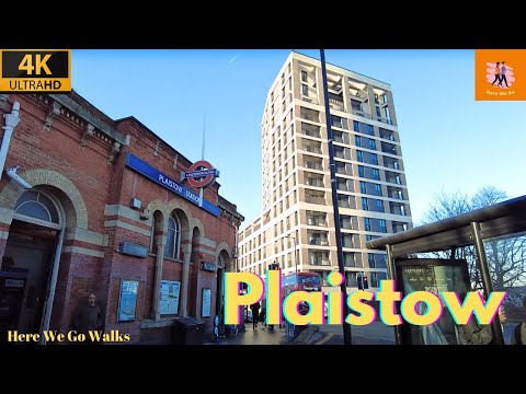 Plaistow Walk | East London | Gentrification | 4K HD | Here We Go Walks