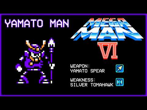 Mega Man 6: Yamato Man Stage【BOSS】 ヤマトマン