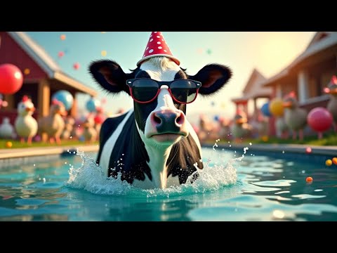 FUNNY COW DANCE 🤣🐮| COW SONG _ COW VIDEOS | DANCING COW | ANIMAL SOUND