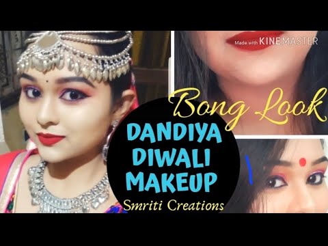 Bold Eye makeup | Navratri look | Dandiya | Easy eye makeup tutorial | SSElegance | Dandiya Nights