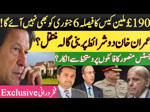 Imran Khan likely to be shifted to Banigala?|£199 million case verdict| Donald Trump| Fakhar Durrani