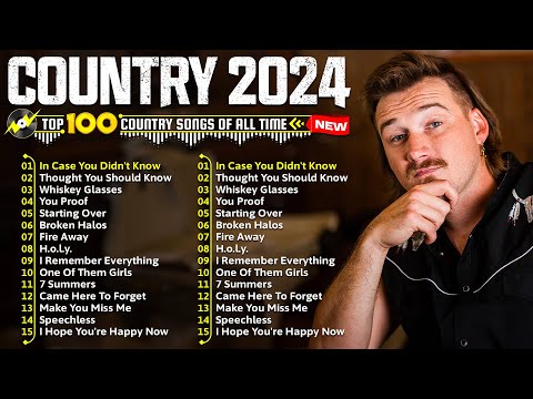 COUNTRY MUSIC PLAYLIST 2024 🤠 Luke Combs, Chris Stapleton, Luke Bryan, Morgan Wallen, Kane Brown