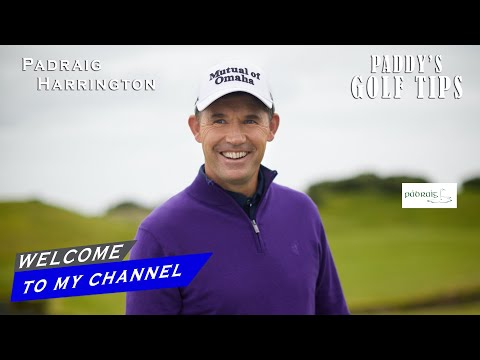 WELCOME TO MY CHANNEL | Paddy's Golf Tips | Padraig Harrington