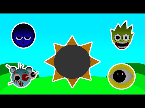 Guess the part correctly SUN PHASE 2 HORROR - INCREDIBOX SPRUNKI