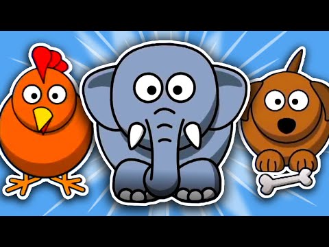 The Animal Sounds Song! | Learn Animal Sounds Song for Toddlers & Children