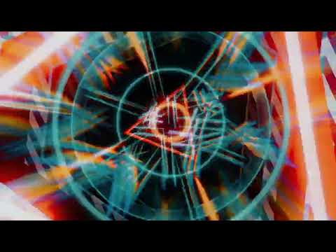 [4K] 1 Hour DJ Visuals - Triangle Trip Loop