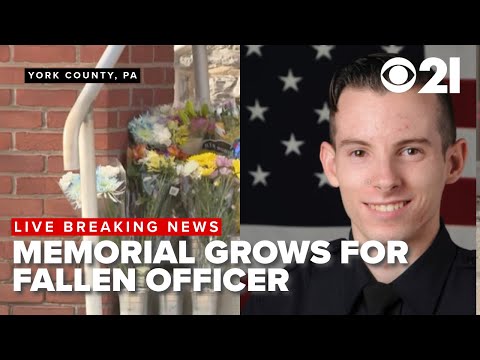 LIVE | Report from memorial for fallen officer who was shot in UPMC hospital shooting