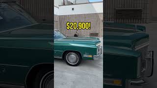 1972 Cadillac Eldorado SOLD