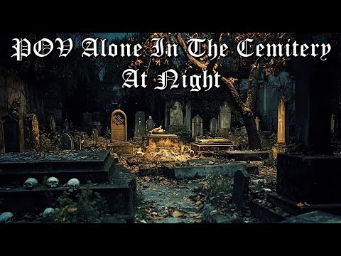 ALONE IN THE CEMETERY | Post-Punk, Darkwave, Coldwave Playlist || Doomer Playlist || Goth 80's Vibe