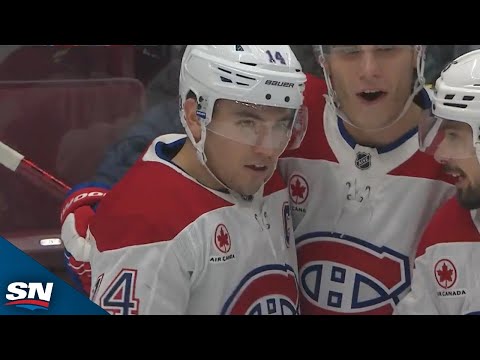 Canadiens' Suzuki Nets 20th Of The Season Just A Minute In vs. Canucks