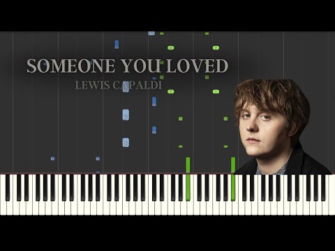 Someone You Loved - Lewis Capaldi | Synthesia Piano Tutorial