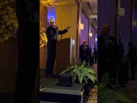 Patrick Cassidy's speech at Shirley Jones dinner event. #shirleyjones  #PittsburghCLO